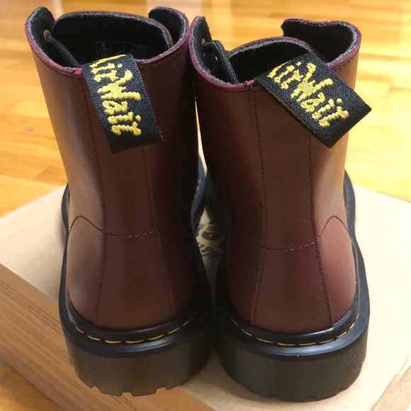SOLD Dr. Martens Luana Cherry Red - Picture 4 of 6